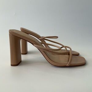 SCHUTZ Chessie Leather Strappy Sandals